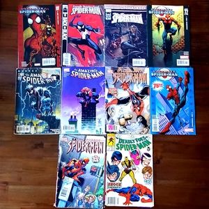 Spiderman & Advengers vintage comics